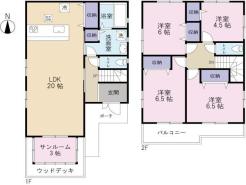 間取り 木更津アウトレットまで徒歩5分♪