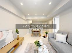 リビング　※現在リノベーション工事中。掲載写真は同仕様の施工例です。施工例のご内見も可能です。完成イメージとしてご覧ください。