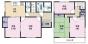 南東向き、部屋数豊富な落ち着く住まい004