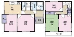 間取り ゆとりの5DK♪