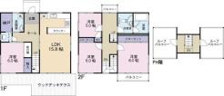 間取り セカンドハウスや別荘としてもおすすめです♪