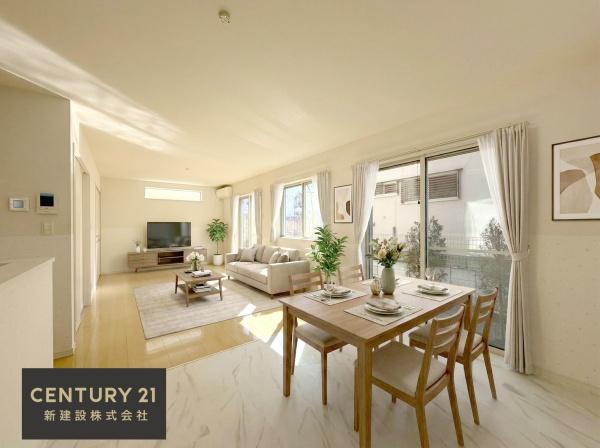 外観　※家具、什器等はCGによるバーチャルステージングです。
※細部の納まりは現地を確認ください。