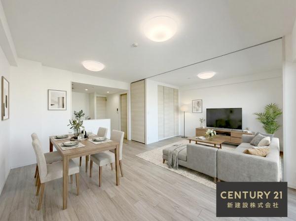 外観　※家具、什器等はCGによるバーチャルステージングです。
※細部の納まりは現地を確認ください。